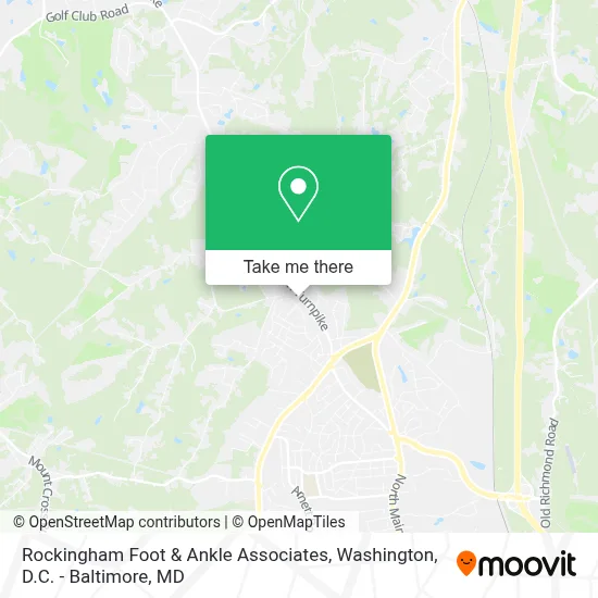 Rockingham Foot & Ankle Associates map