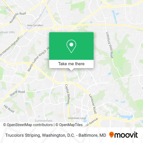Trucolors Striping map