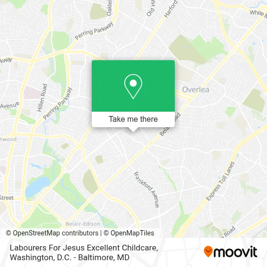 Labourers For Jesus Excellent Childcare map