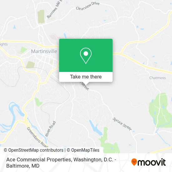 Ace Commercial Properties map