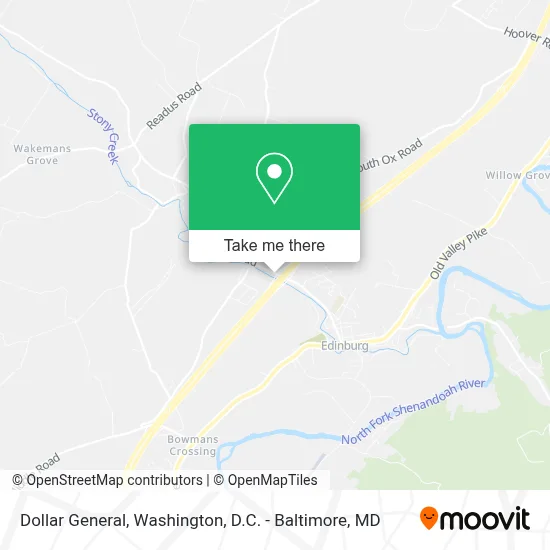Dollar General map