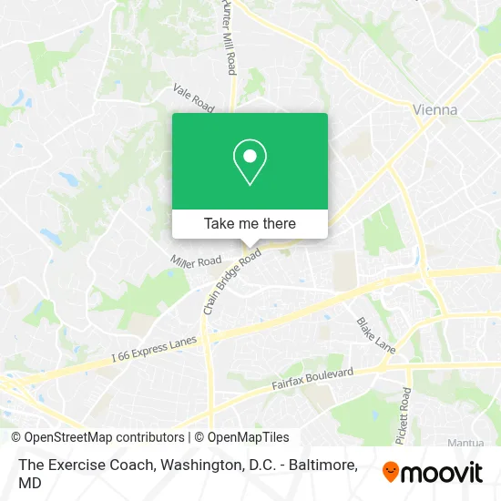 The Exercise Coach map