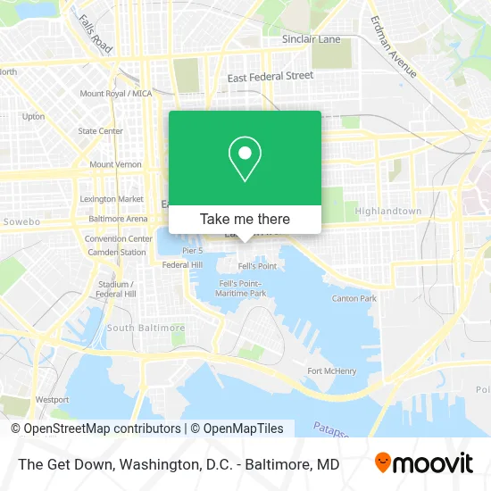 The Get Down map