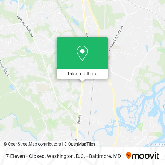 7-Eleven - Closed map