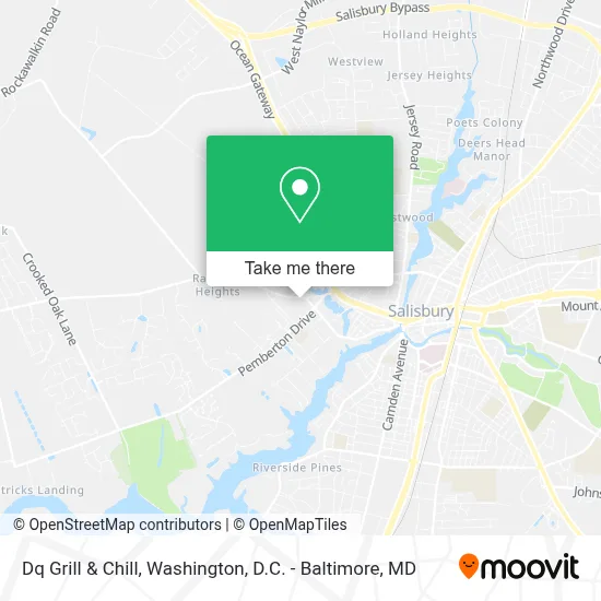 Dq Grill & Chill map