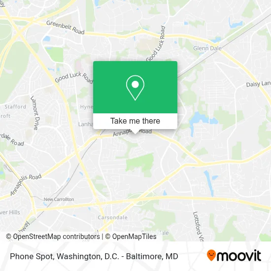 Phone Spot map