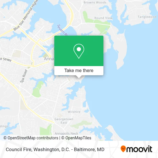 Council Fire map
