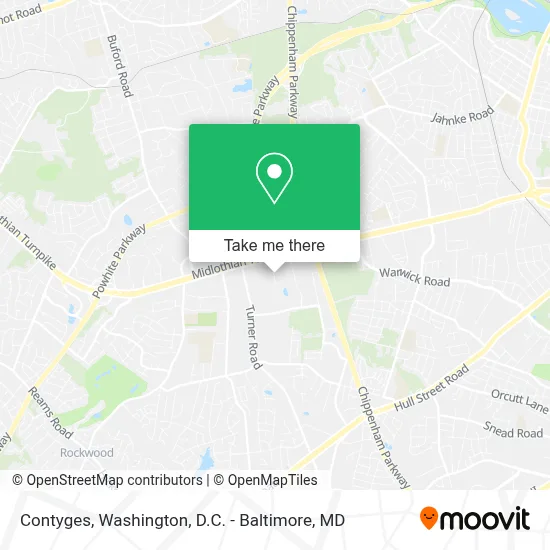 Contyges map