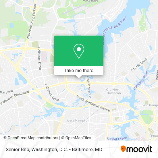 Senior Bnb map