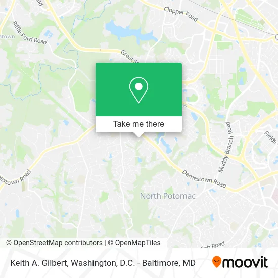 Keith A. Gilbert map