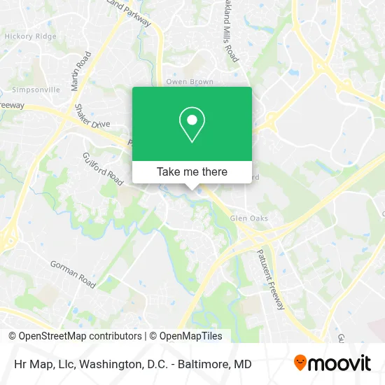 Hr Map, Llc map