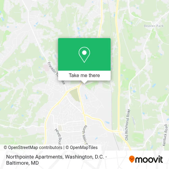Northpointe Apartments map