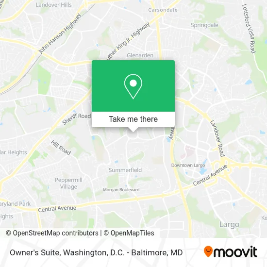 Owner's Suite map