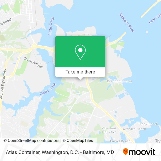 Mapa de Atlas Container