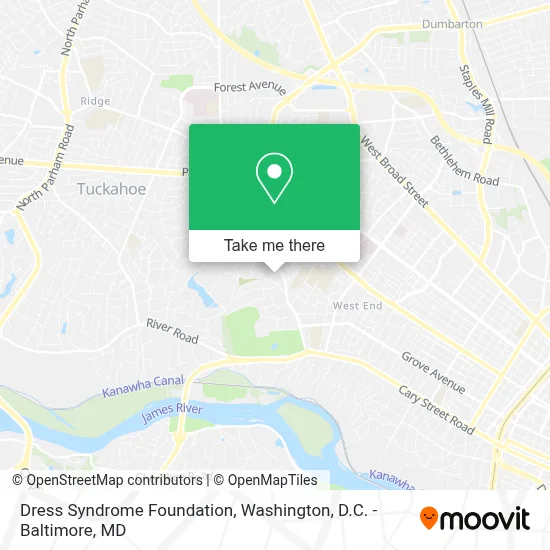 Dress Syndrome Foundation map