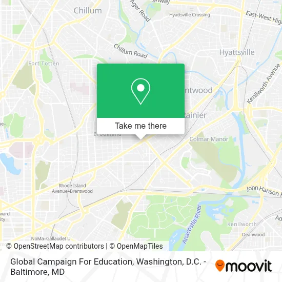 Global Campaign For Education map
