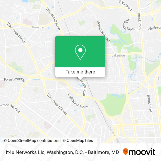 It4u Networks Llc map