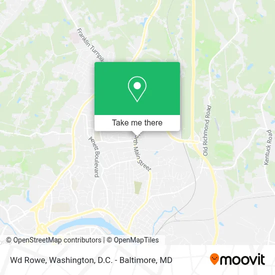 Wd Rowe map
