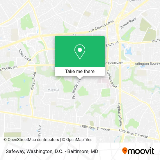 Safeway map