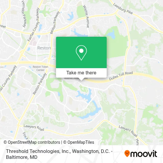 Threshold Technologies, Inc. map