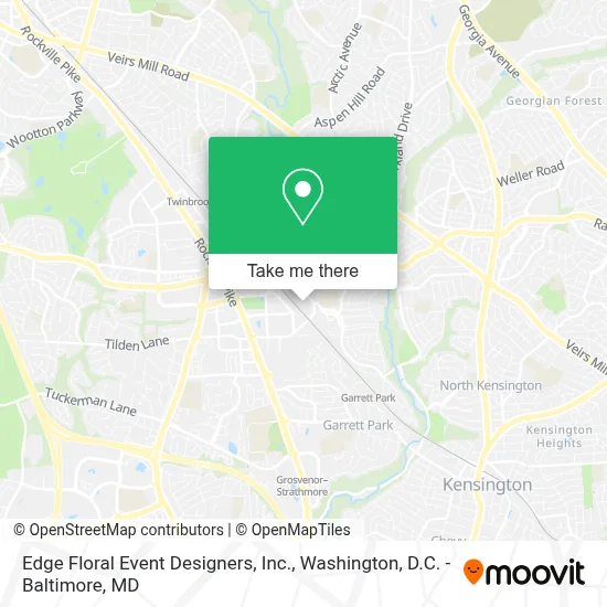 Edge Floral Event Designers, Inc. map