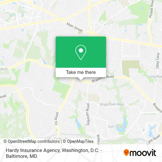 Hardy Insurance Agency map