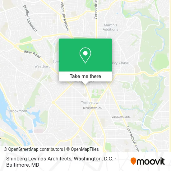 Shinberg Levinas Architects map