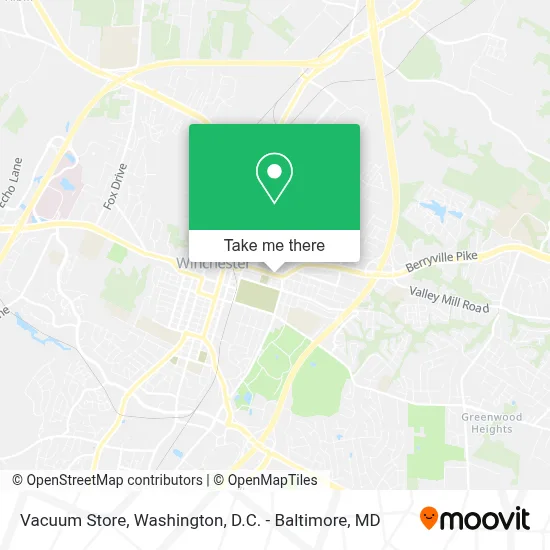 Vacuum Store map