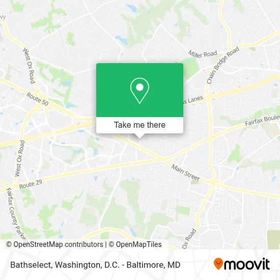 Bathselect map