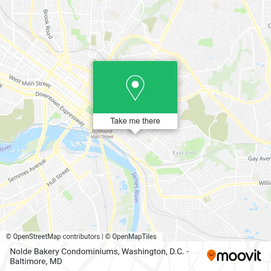 Nolde Bakery Condominiums map