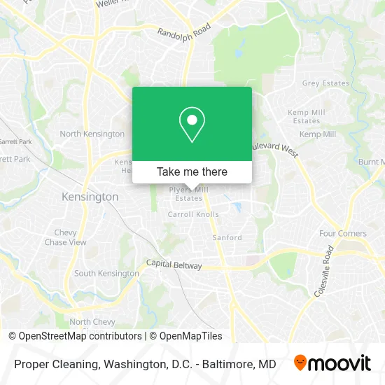 Proper Cleaning map