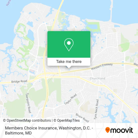 Members Choice Insurance map