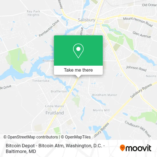 Bitcoin Depot - Bitcoin Atm map