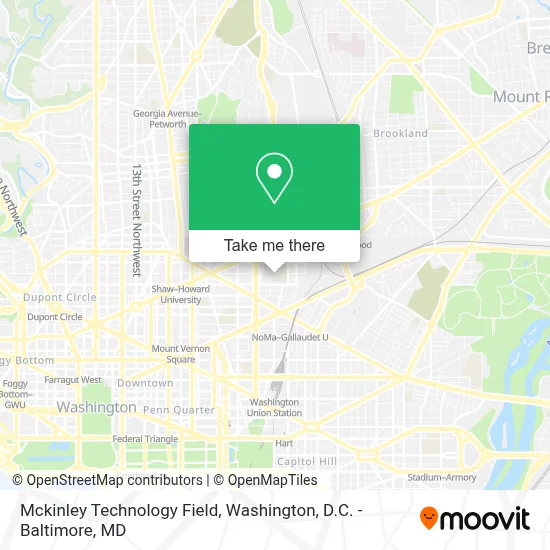 Mckinley Technology Field map