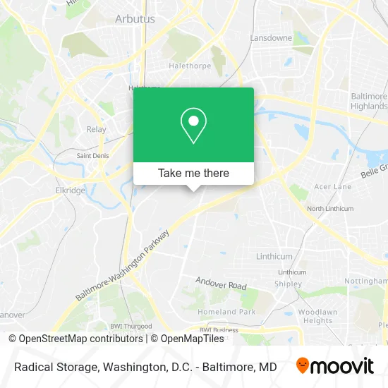 Radical Storage map