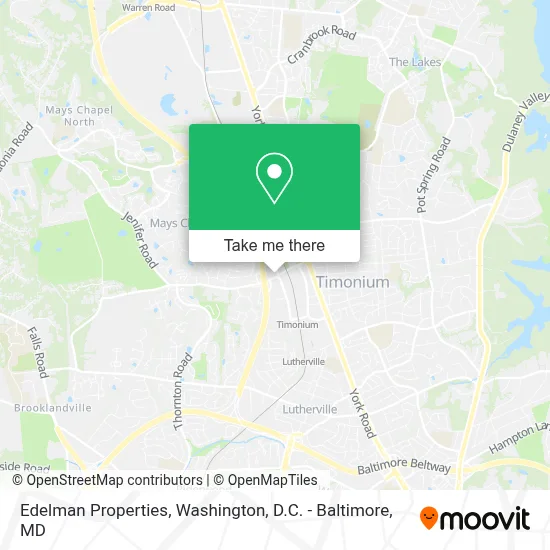 Edelman Properties map