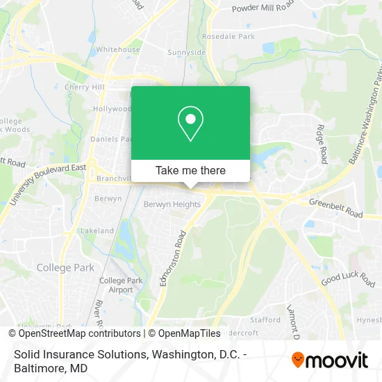 Solid Insurance Solutions map