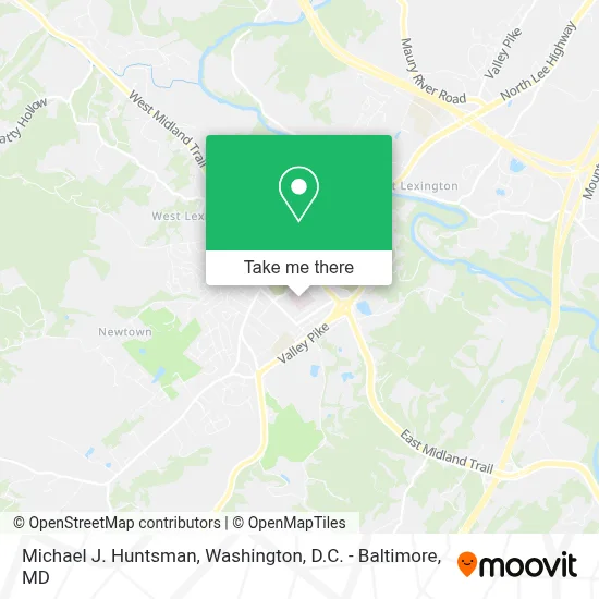 Michael J. Huntsman map