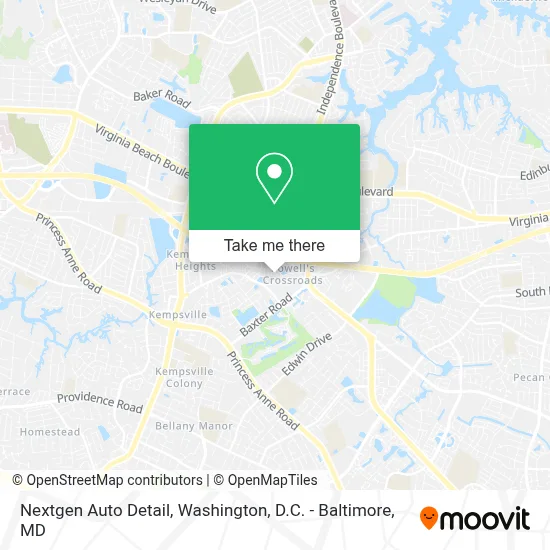 Nextgen Auto Detail map