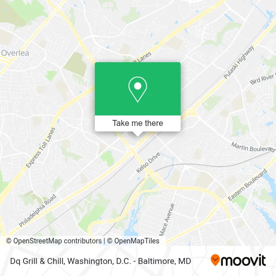 Dq Grill & Chill map