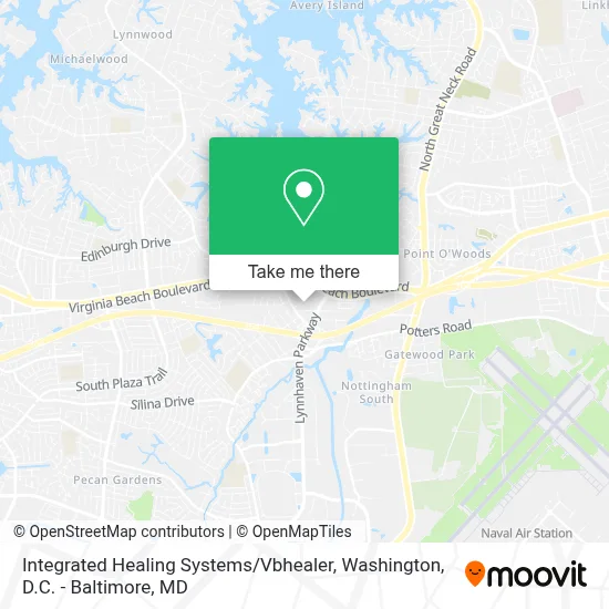 Integrated Healing Systems / Vbhealer map