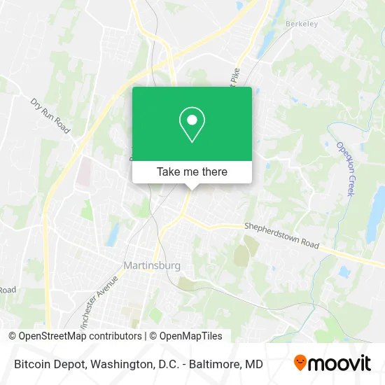 Bitcoin Depot map