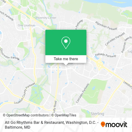 All Go Rhythms Bar & Restaurant map