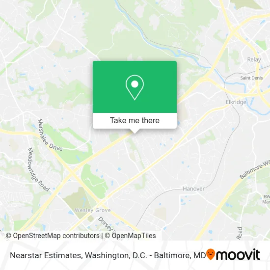 Nearstar Estimates map