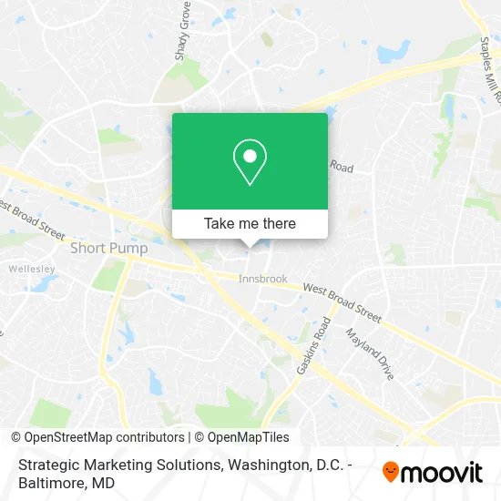 Strategic Marketing Solutions map