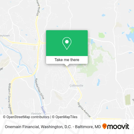 Onemain Financial map