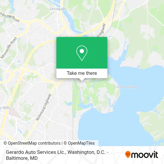 Gerardo Auto Services Llc. map