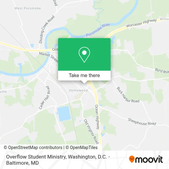 Overflow Student Ministry map