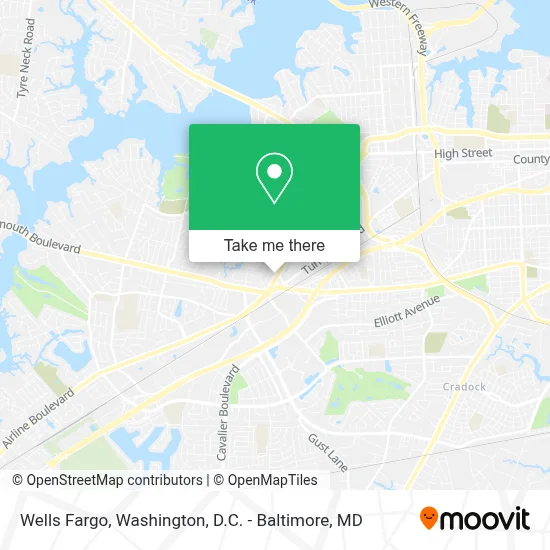 Wells Fargo map