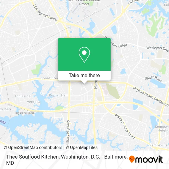 Thee Soulfood Kitchen map